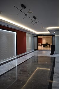 Bentley hotel interior