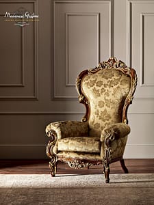 Sheikh J. Classic padded armchair