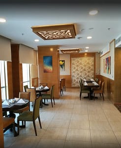 Saraya Hotel Restaurant seating area