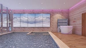 Evian Spa interior