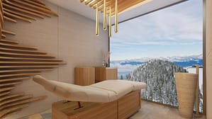 Evian Spa interior