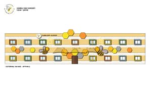 Bumblebee Nursery facade model