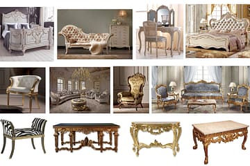 Sheikh J. Classic furniture samples