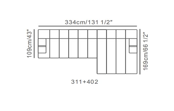 CDF278-CO Corner set